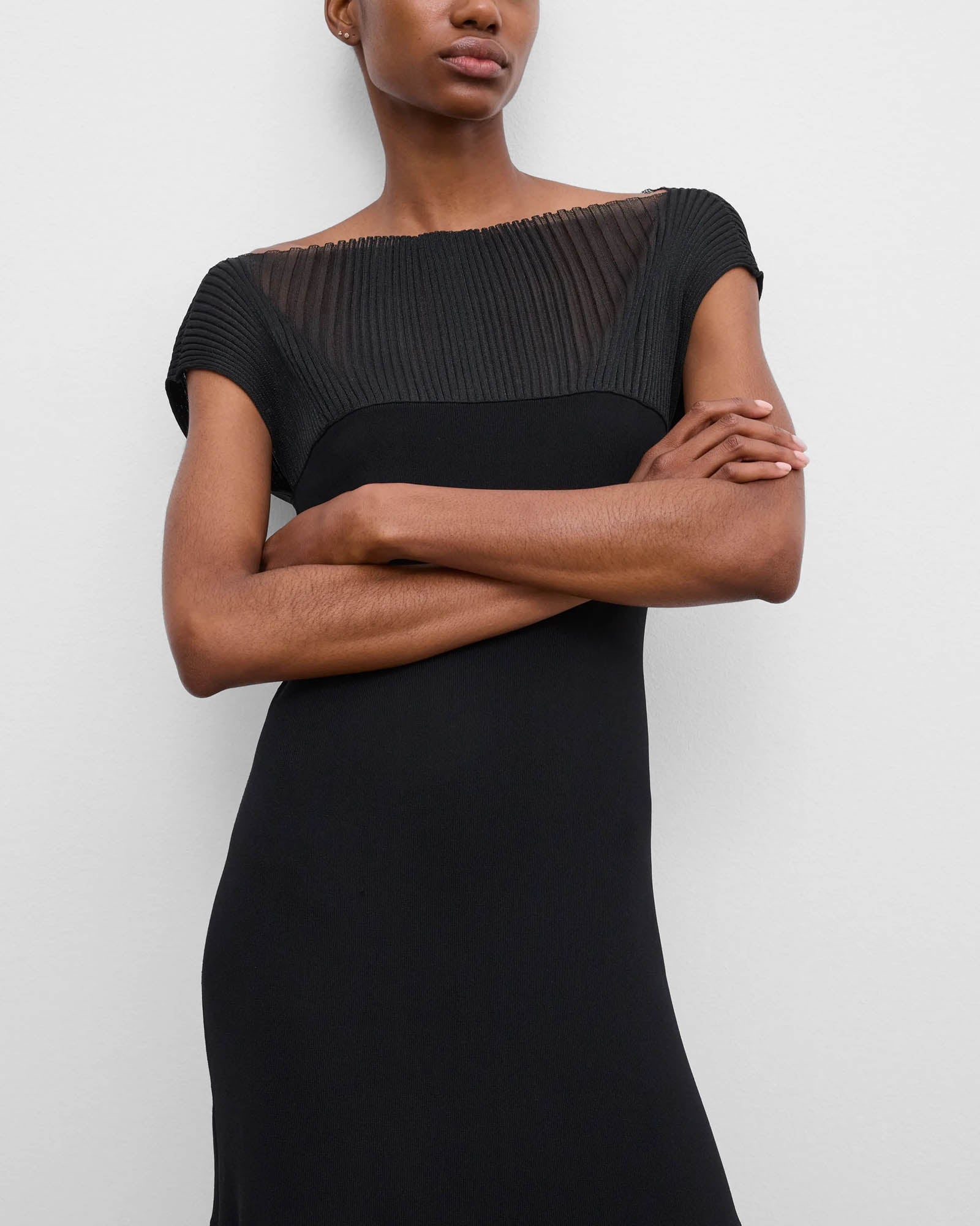Contrast Dress