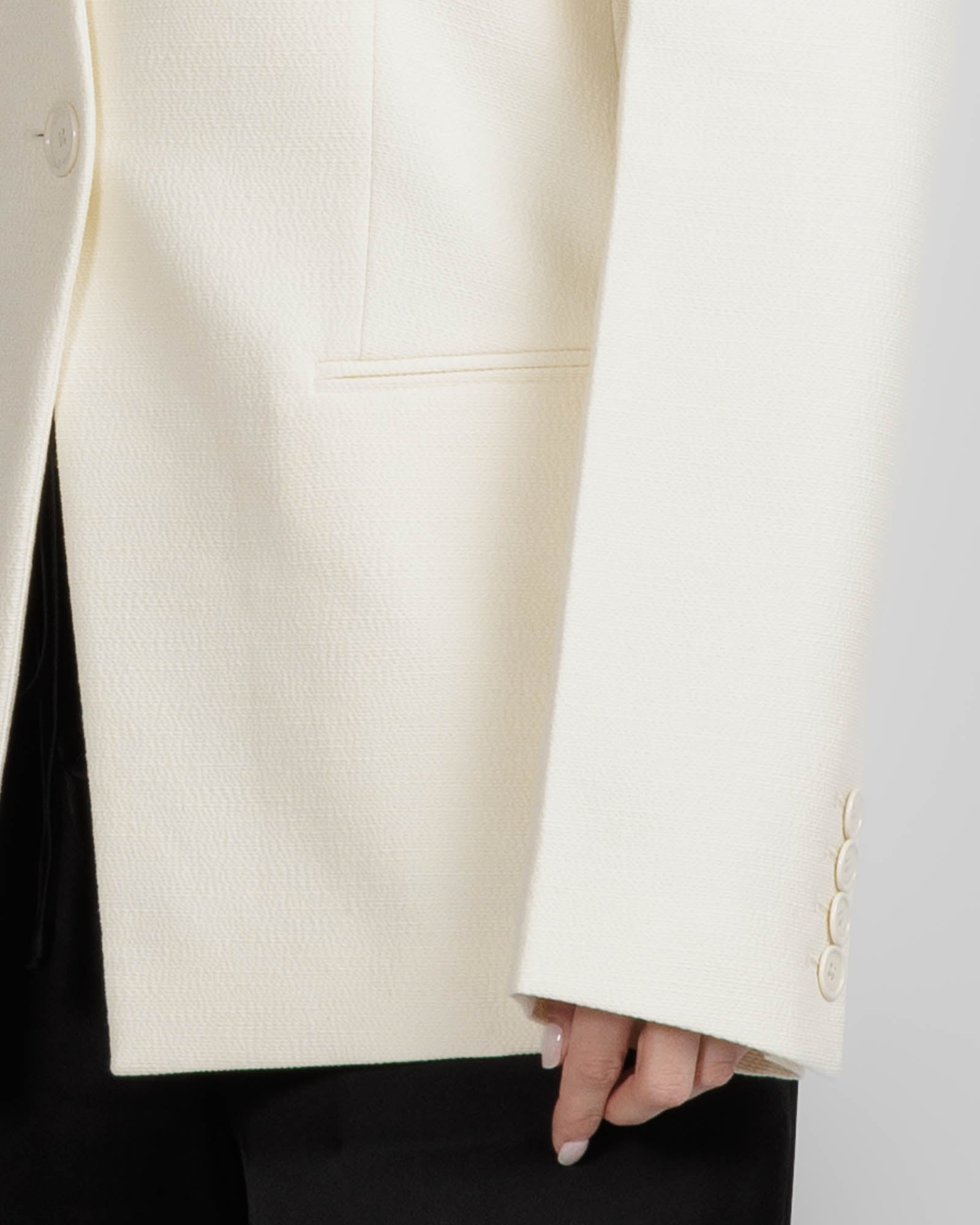 Basketweave Blazer