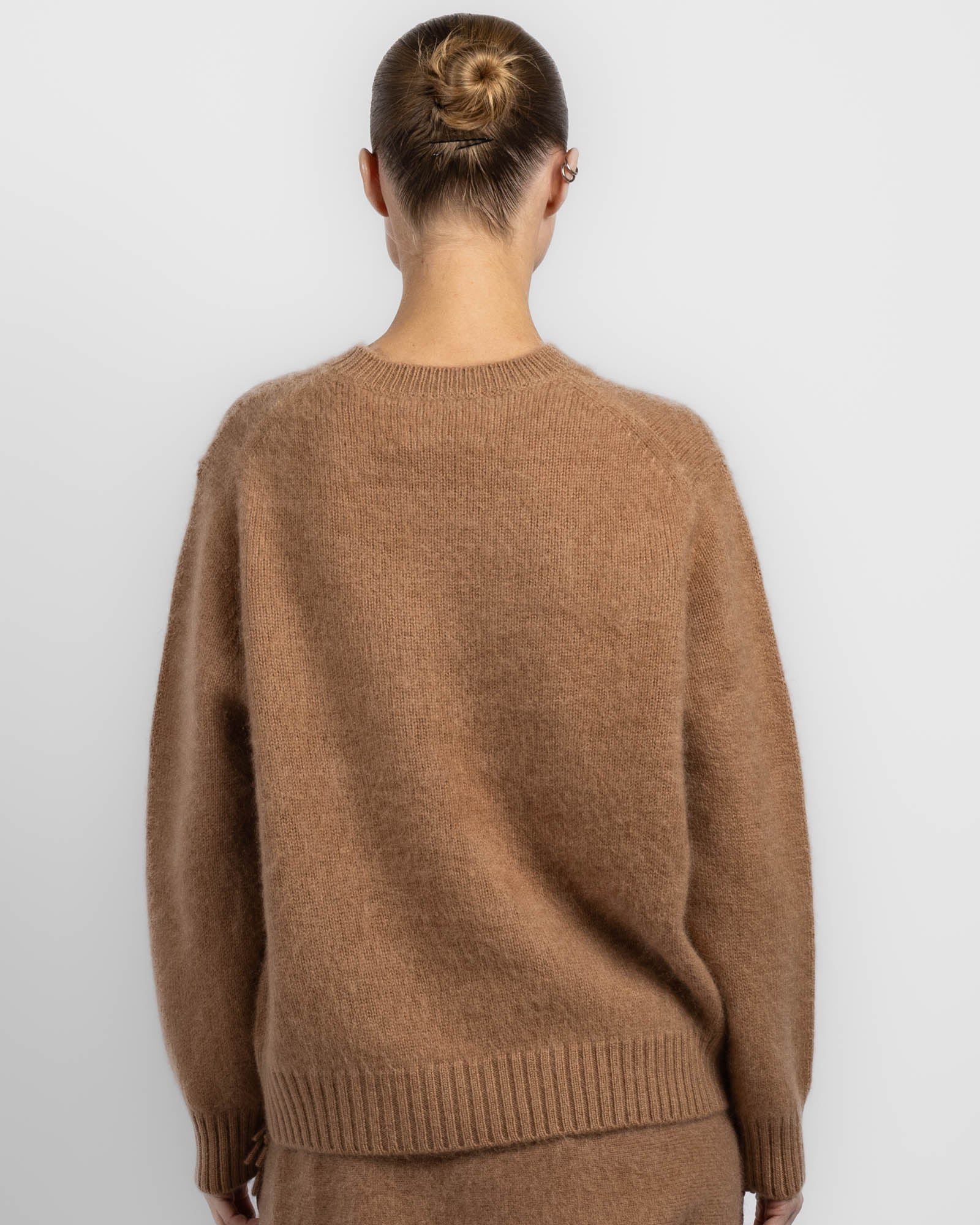 Pull ras du cou en cachemire