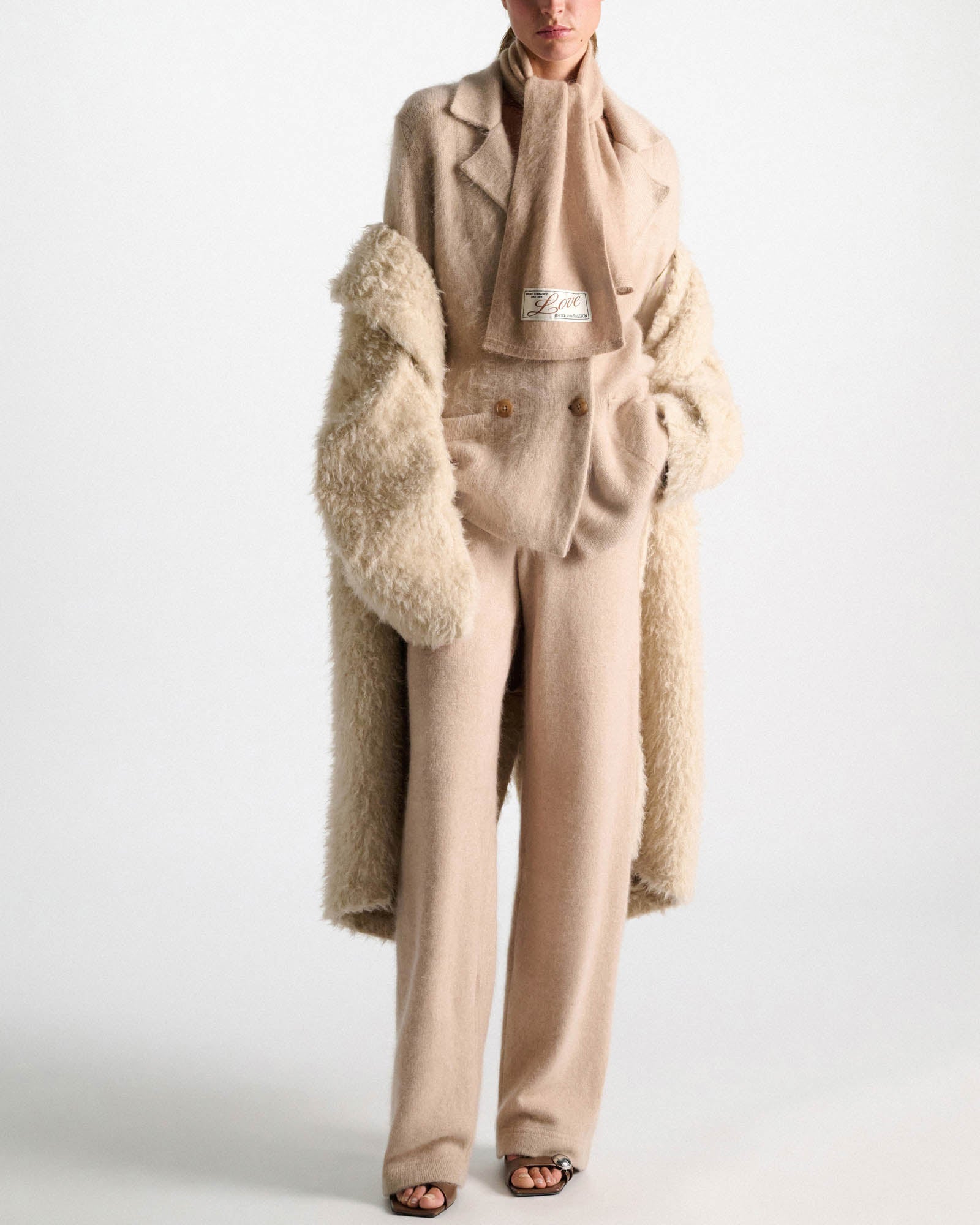 Fluffy Statement Scarf