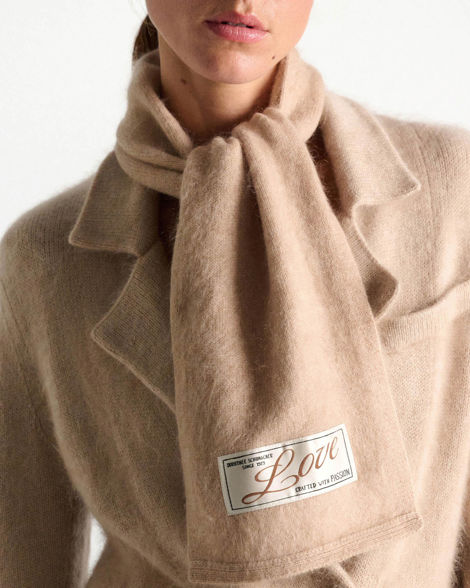 Fluffy Statement Scarf