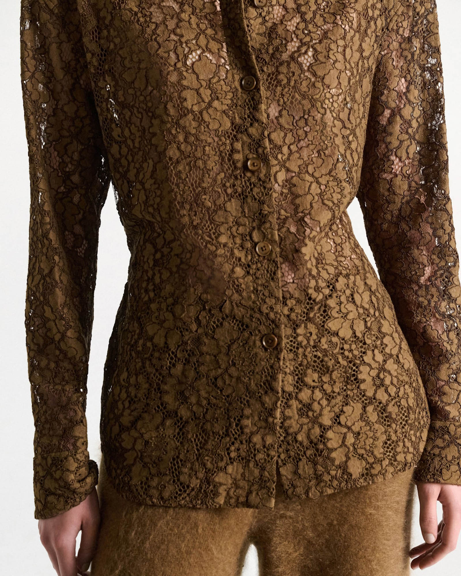 Powerful Lace Blouse