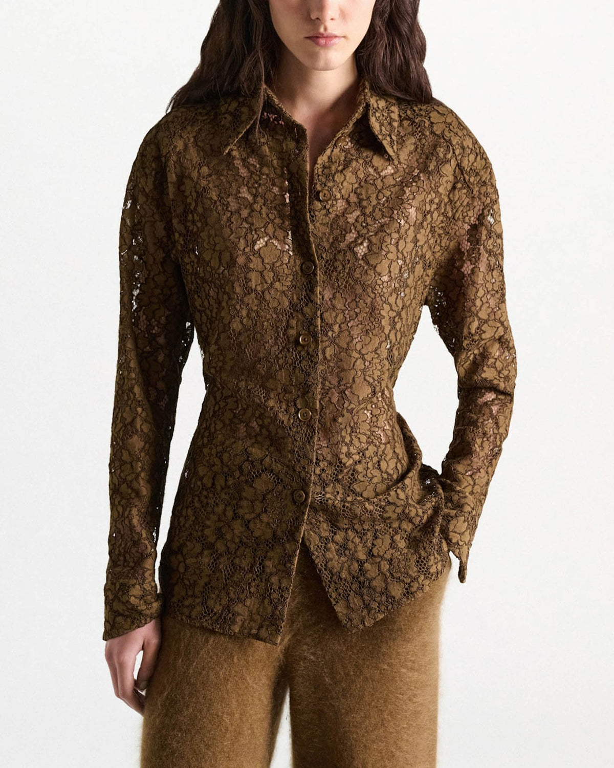 Powerful Lace Blouse