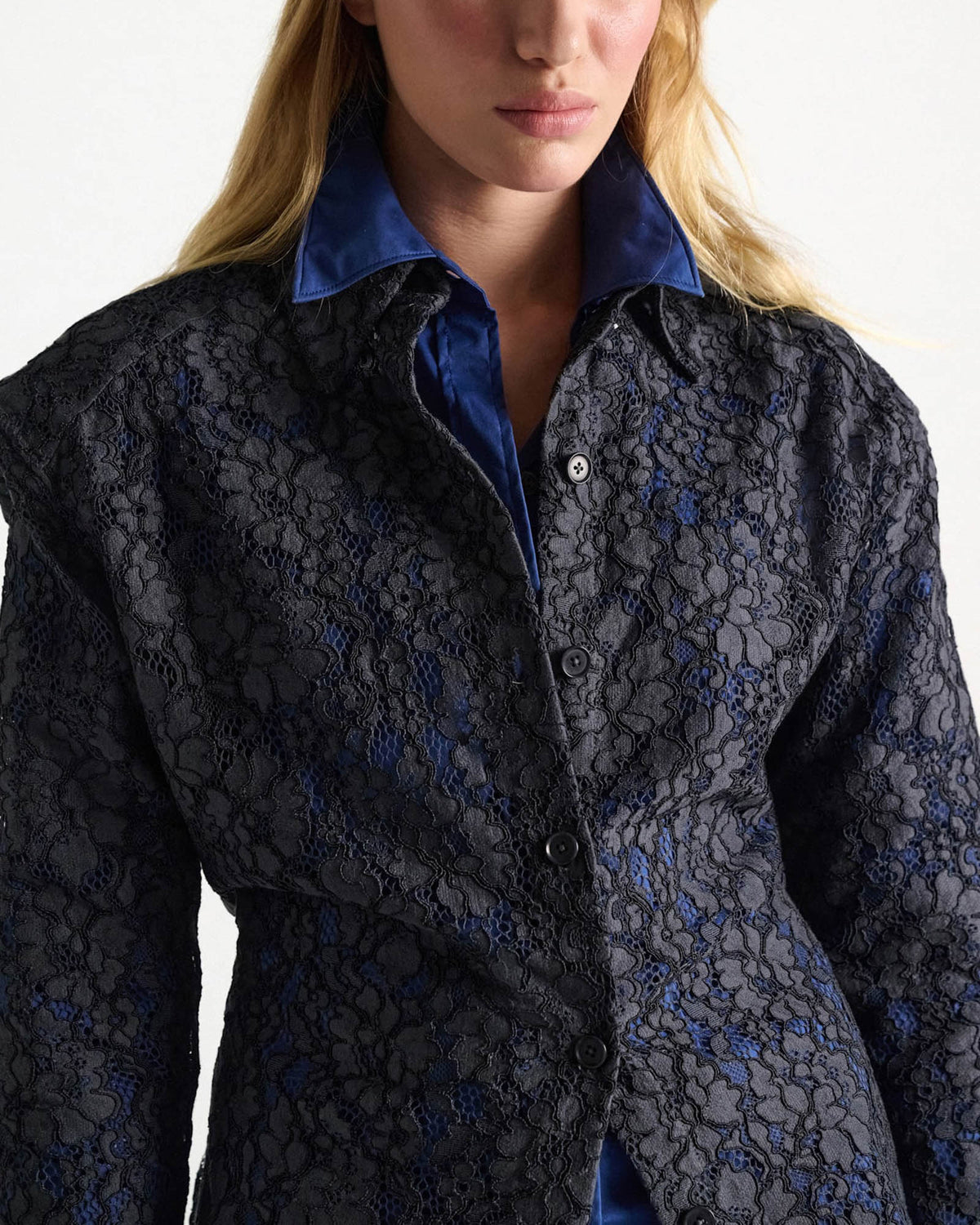 Powerful Lace Blouse