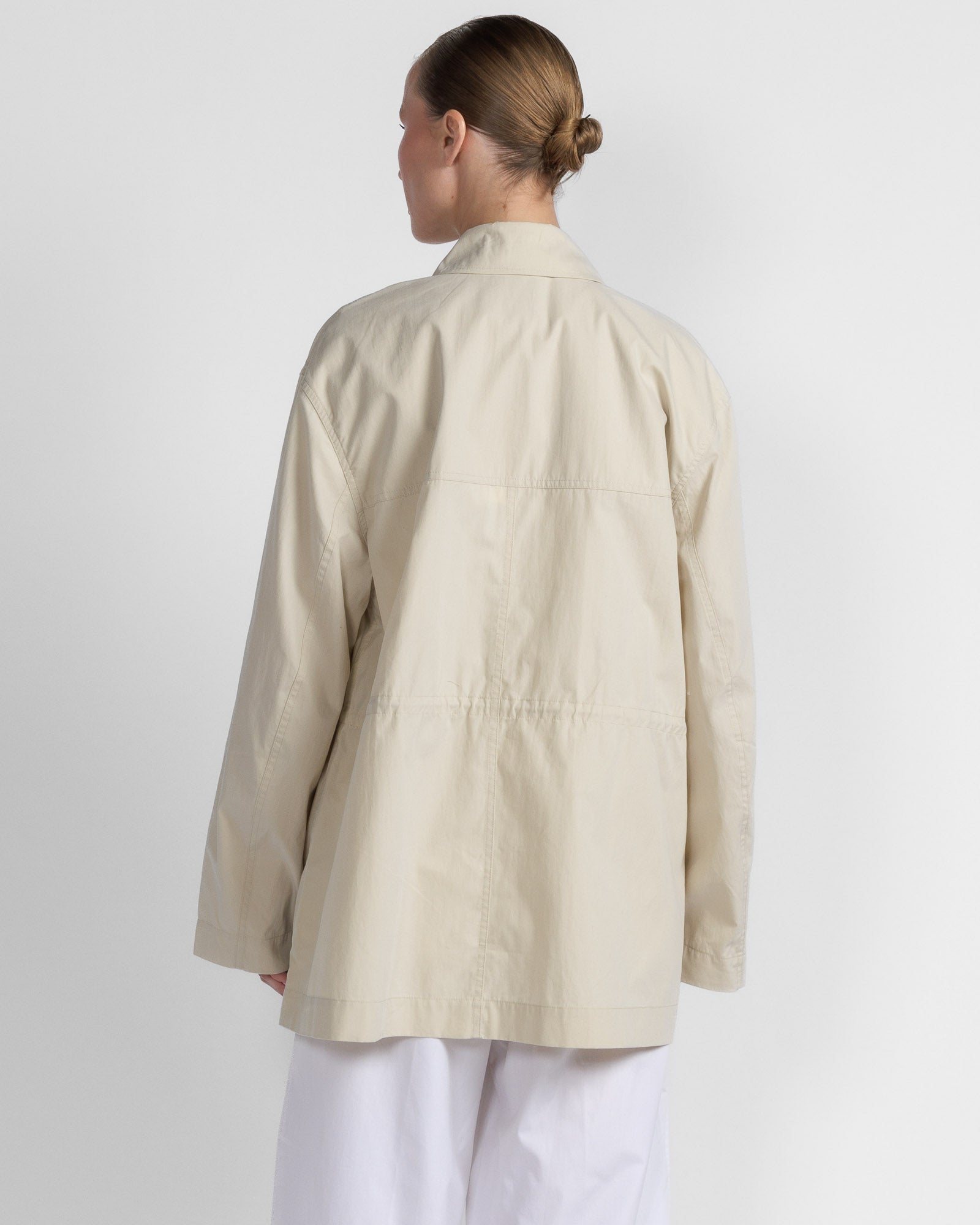 Collar Drawstring Jacket