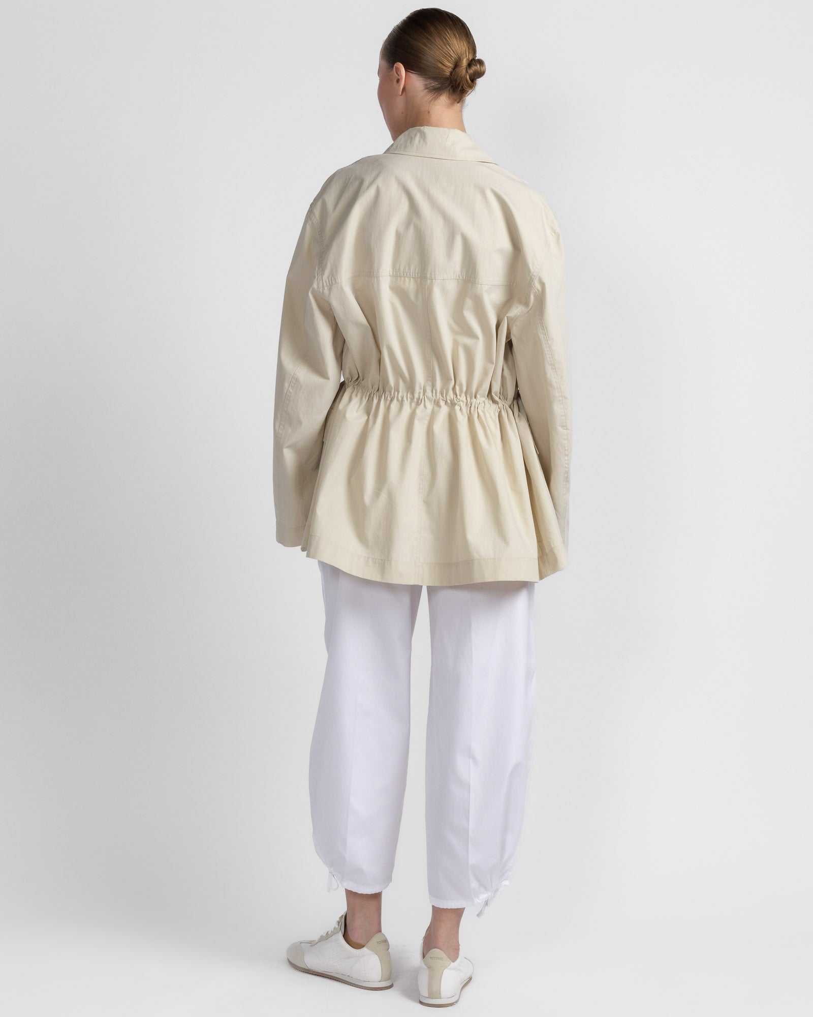 Collar Drawstring Jacket