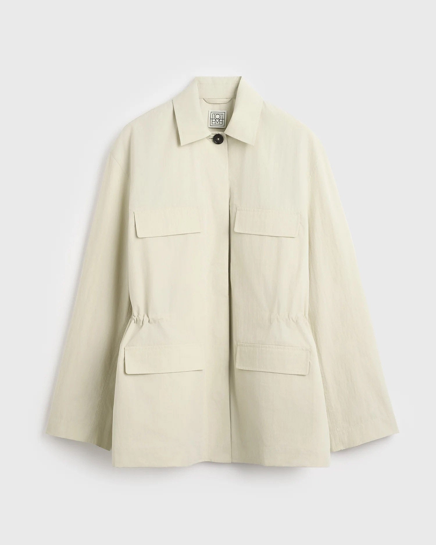 Collar Drawstring Jacket