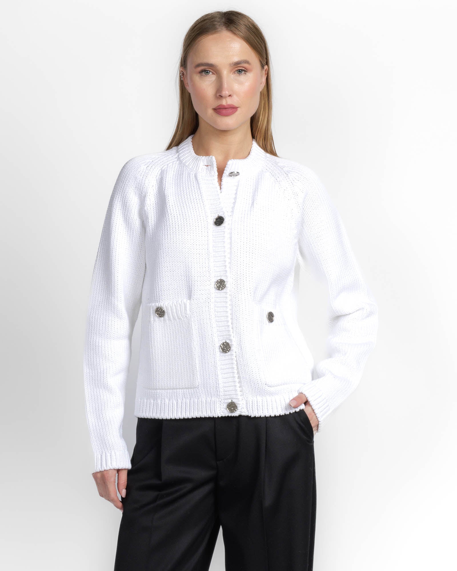 Hammered Cardigan