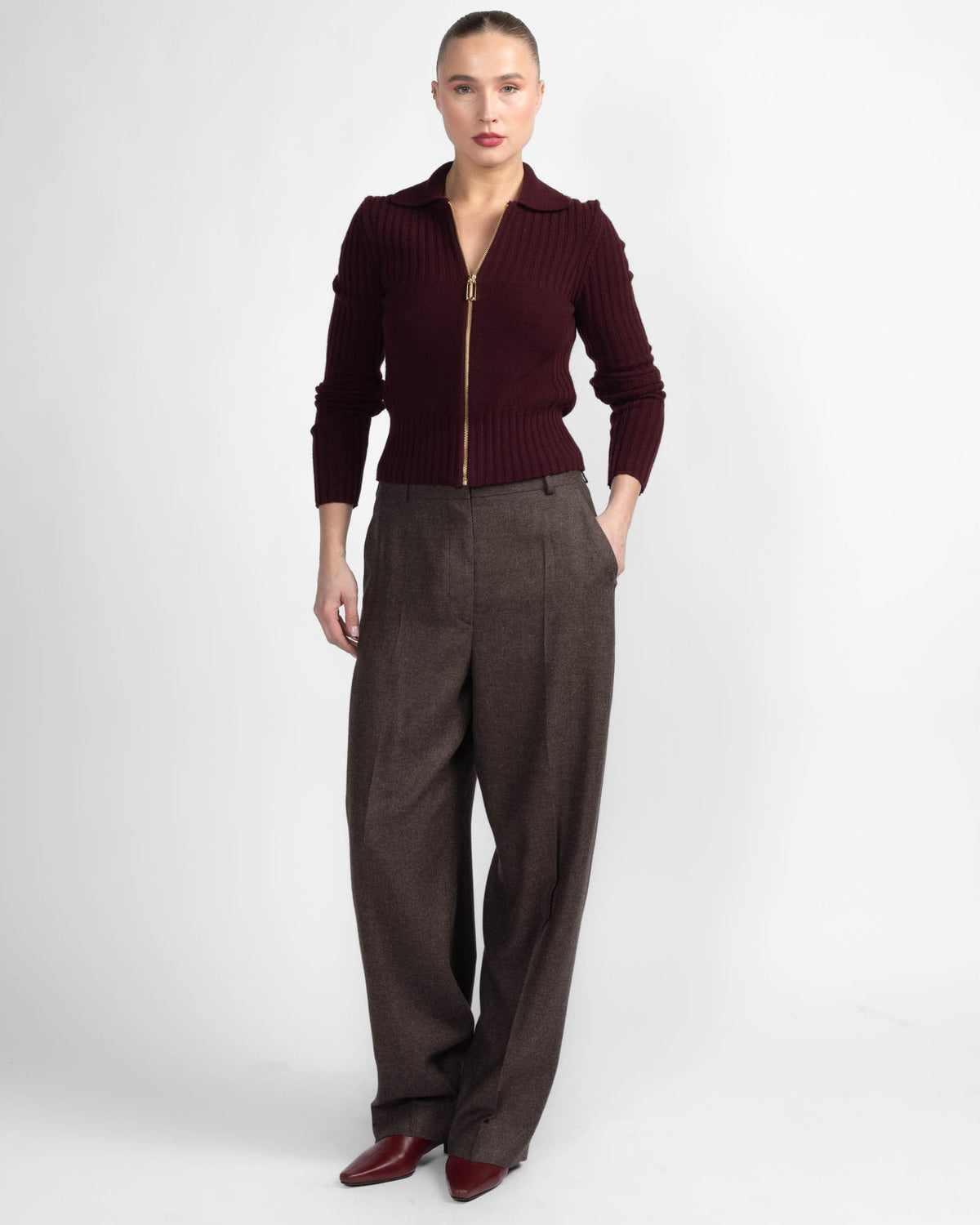 High Waist Trousers