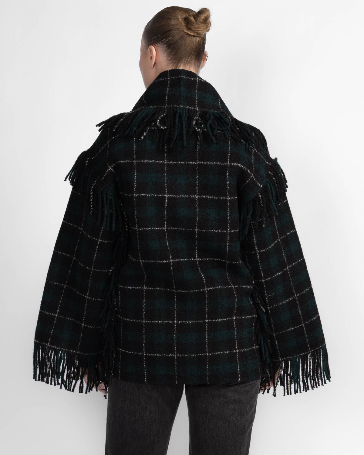Fringe Scarf Jacket