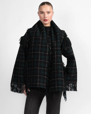 Fringe Scarf Jacket