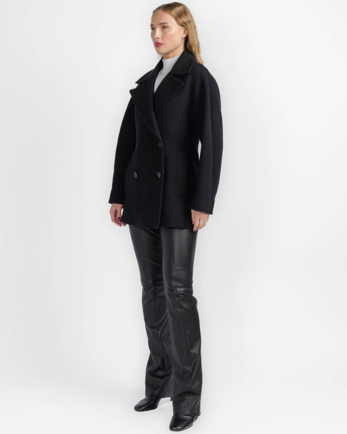 Rounded Peacoat