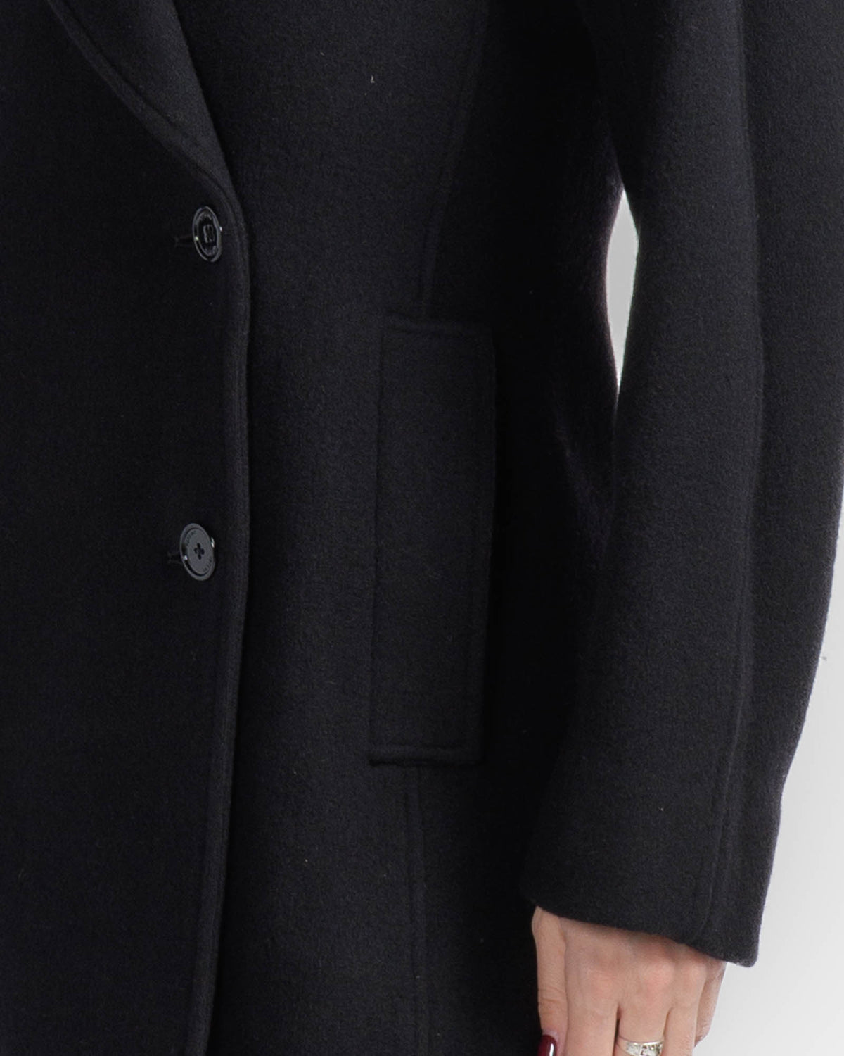 Rounded Peacoat