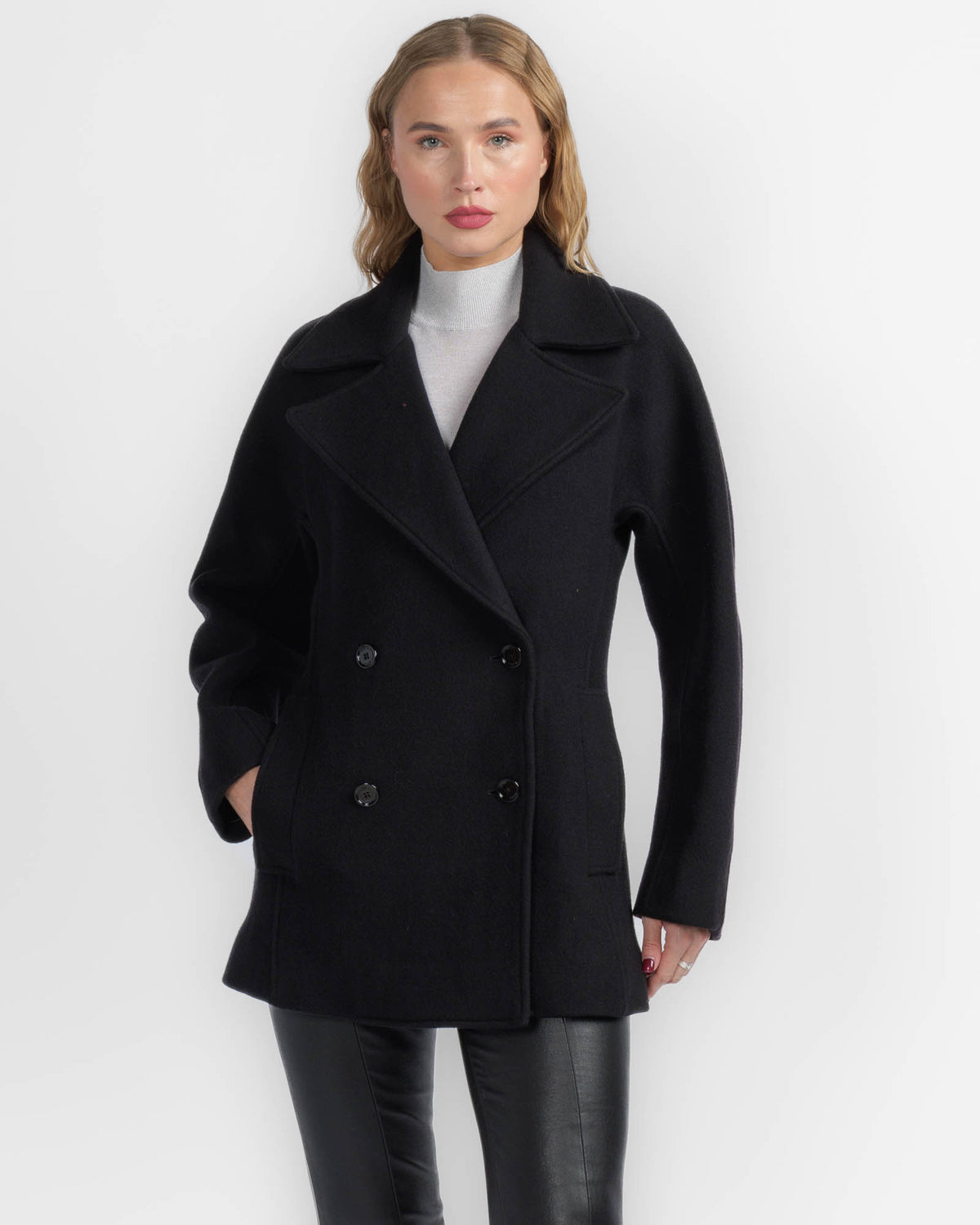 Rounded Peacoat