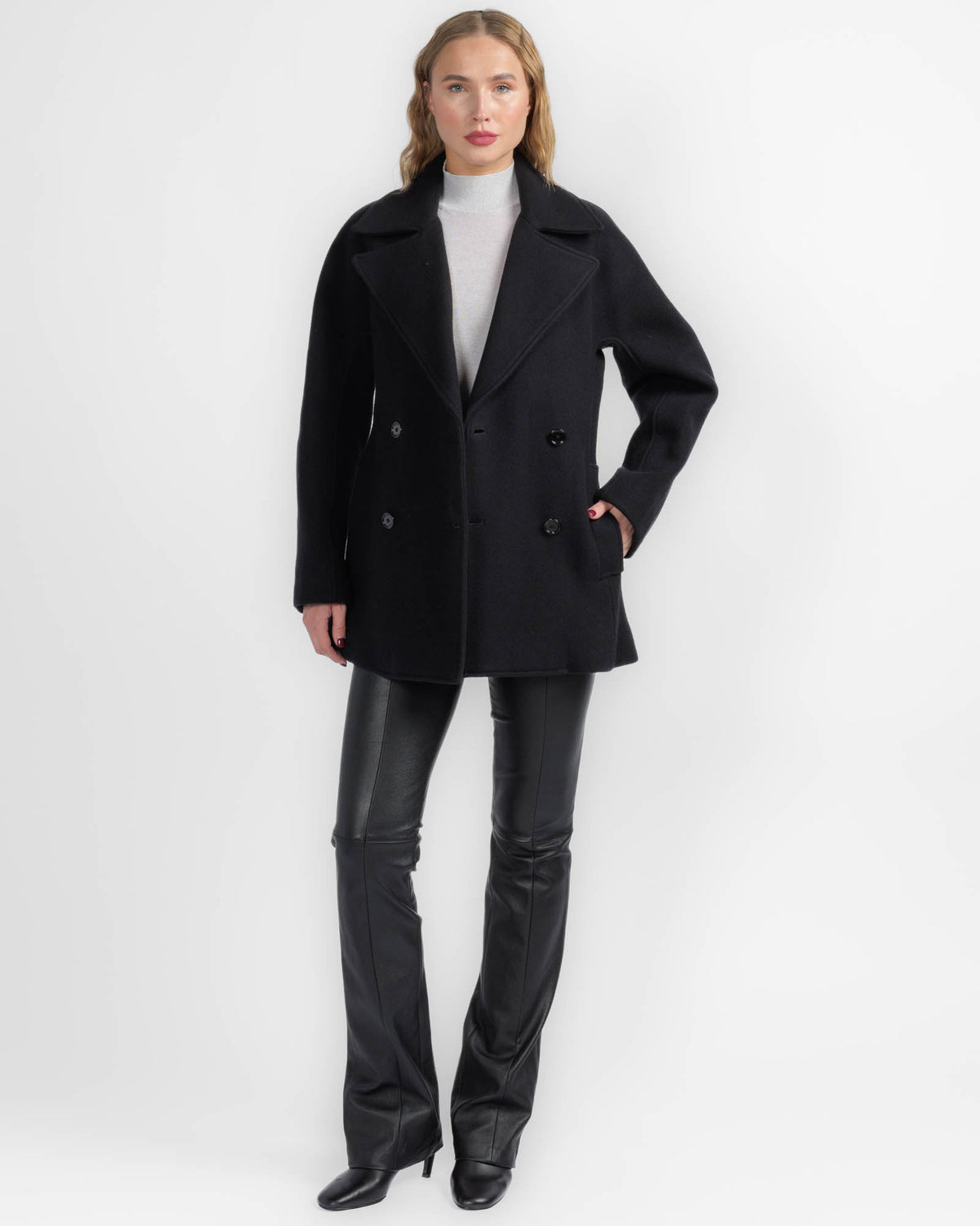 Rounded Peacoat