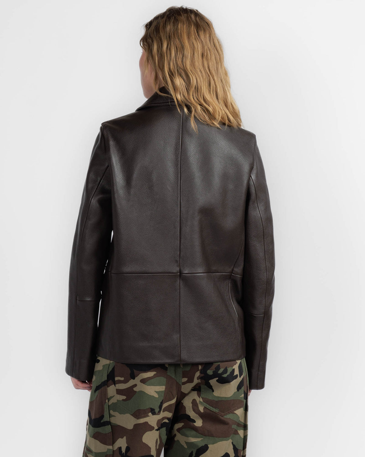 Grain Leather Jacket