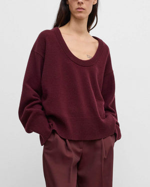 Soft Wool Scoop Knit