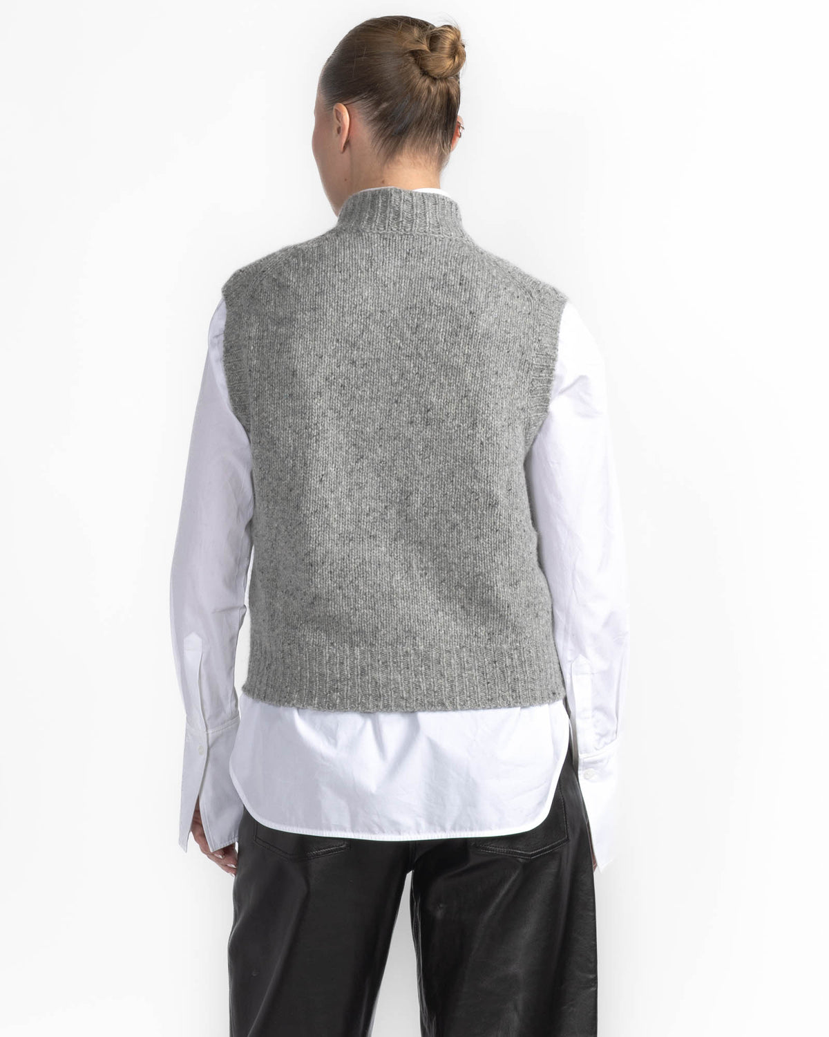 Mockneck Vest