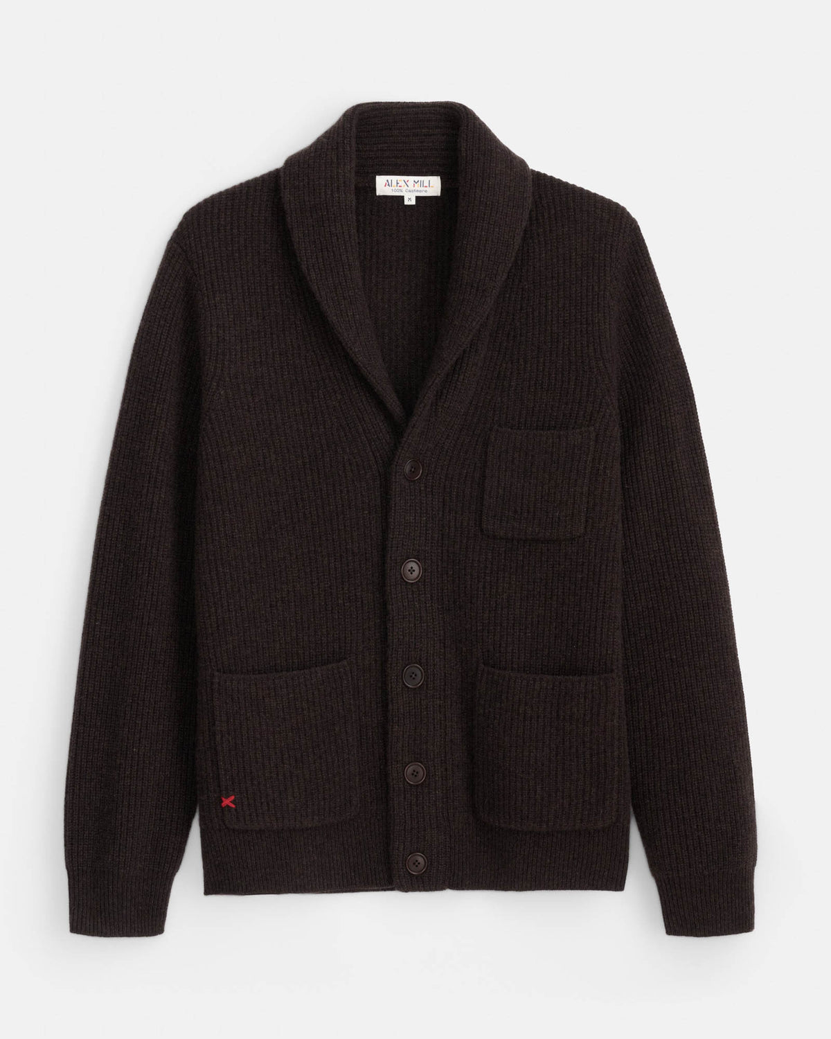 Wallace Cardigan in Washed Cashmere