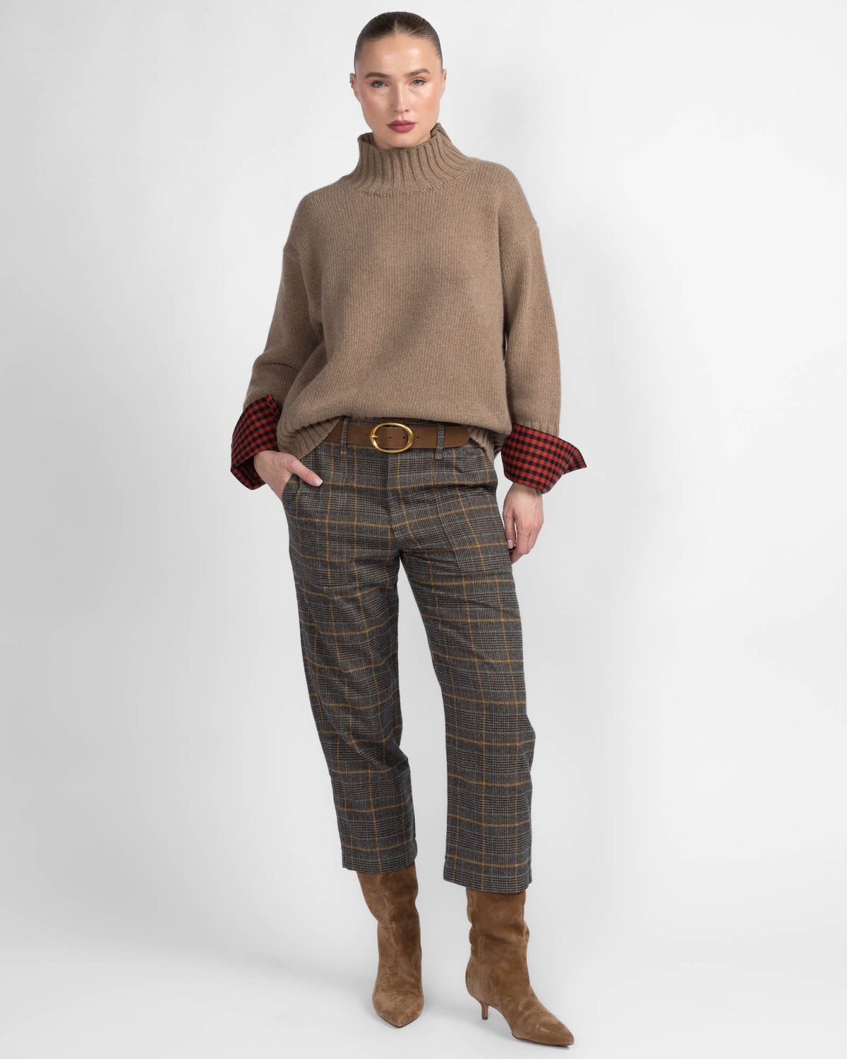 Camille Check Pant