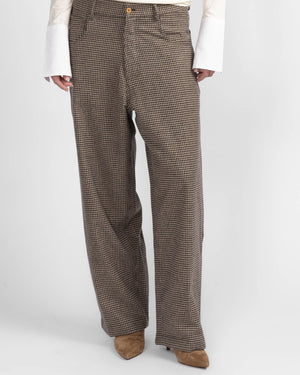 Gigi Pied De Poule Pant