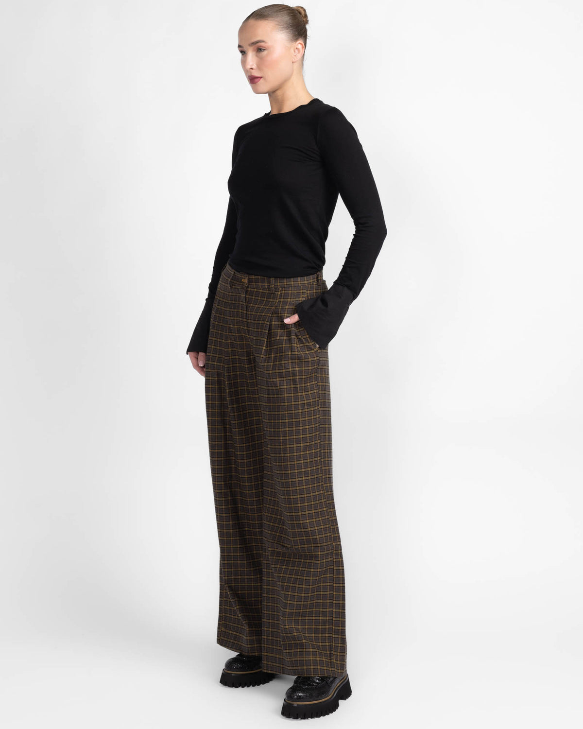 Katherine Check Pant