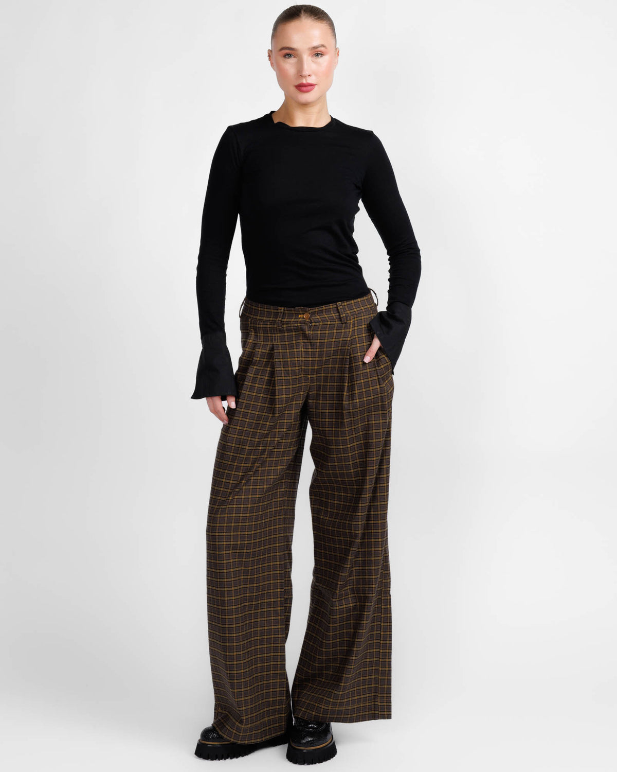 Katherine Check Pant