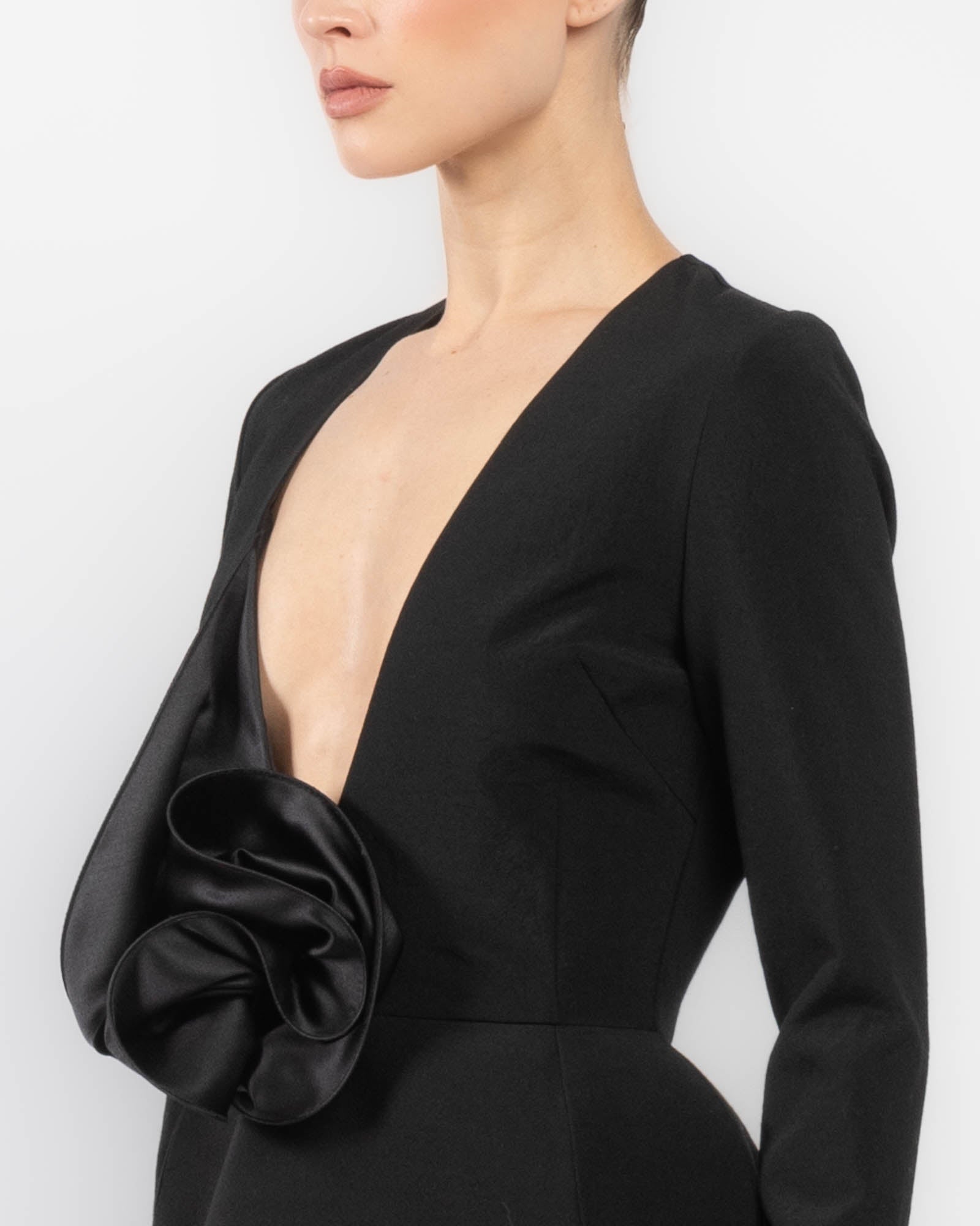 Floral Applique Dress