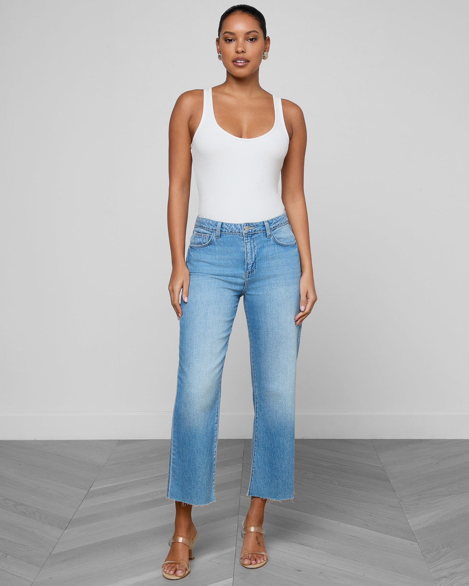 Wanda High Rise Crop Jean
