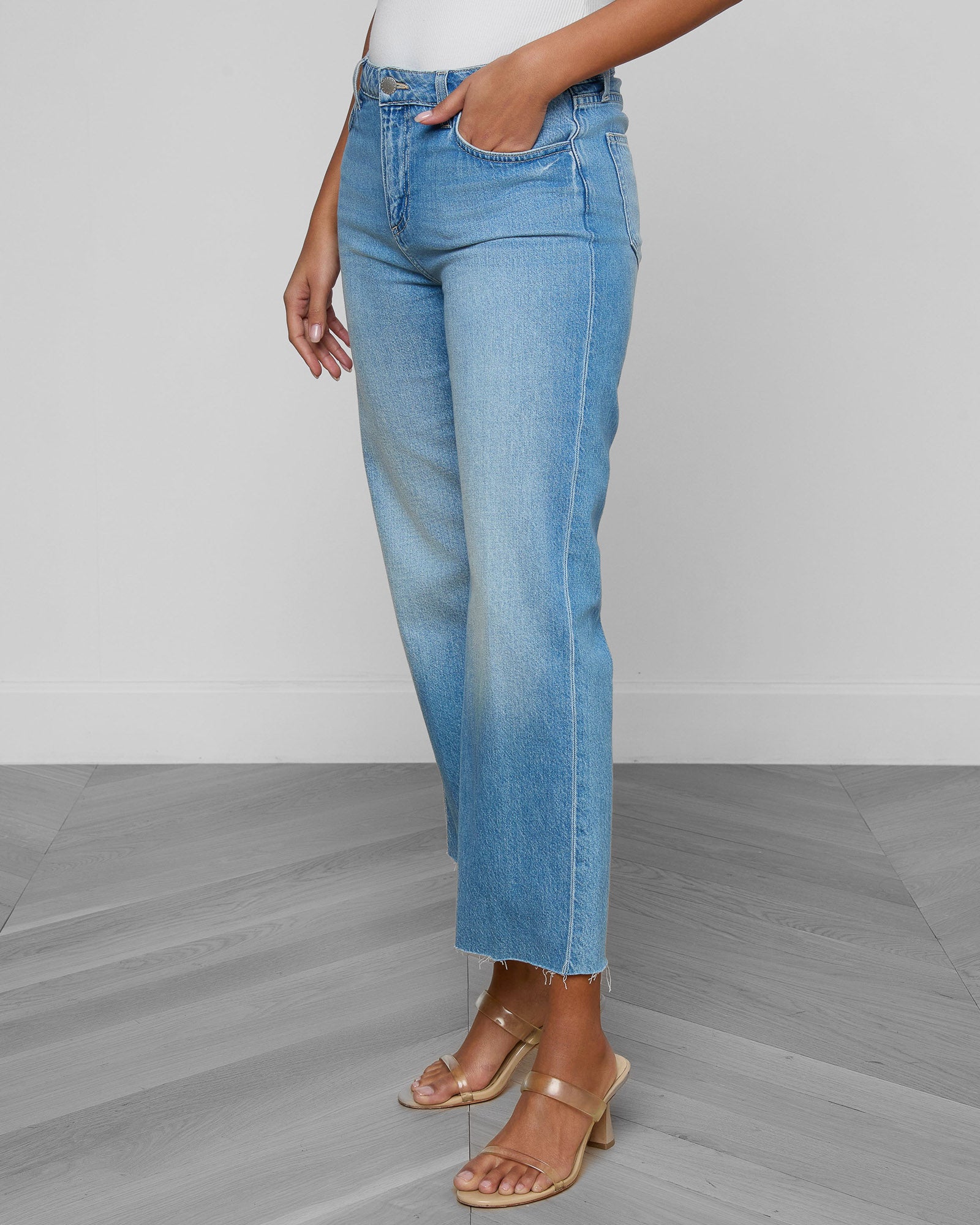 Wanda High Rise Crop Jean