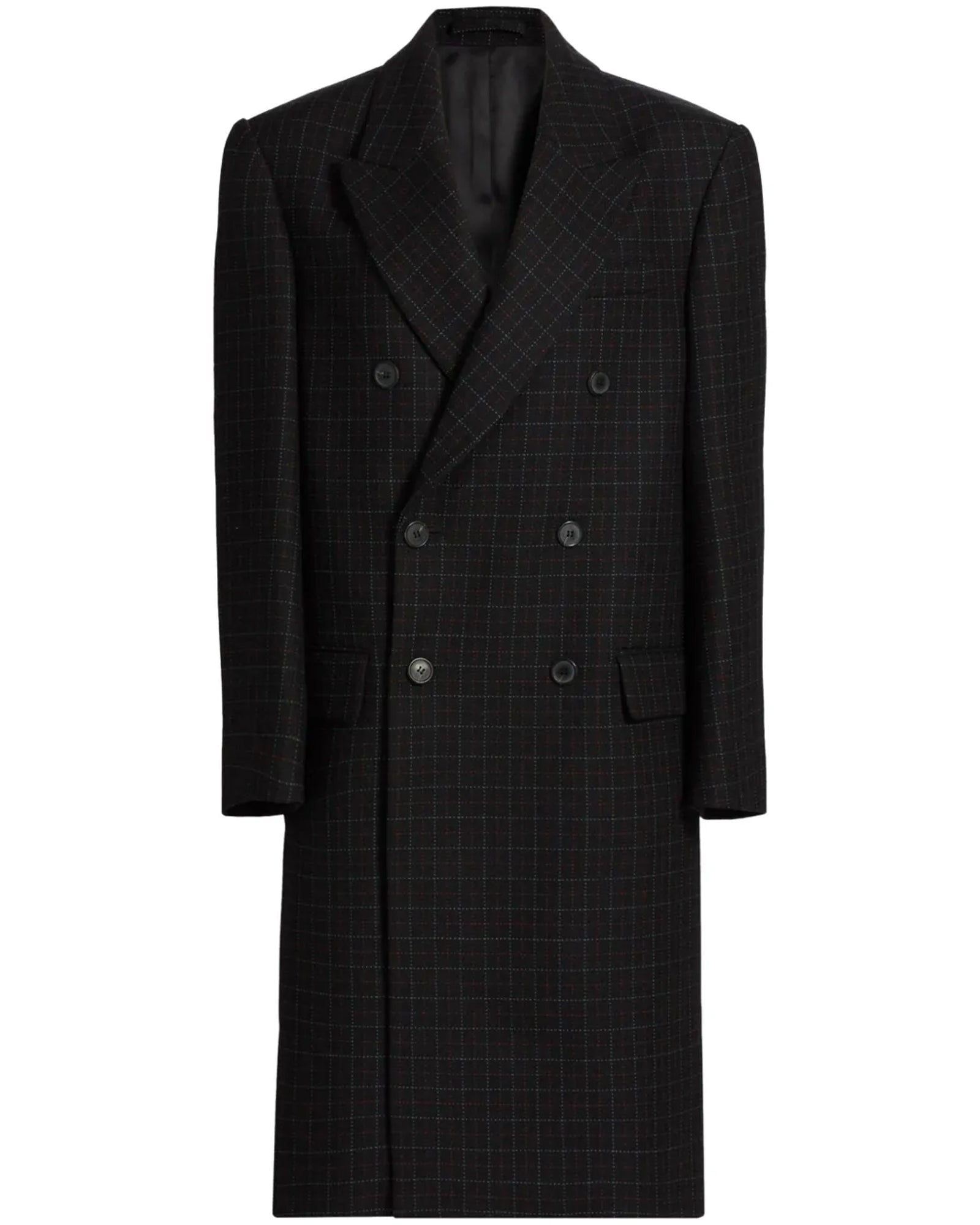 Oversized Double-Breasted Coat