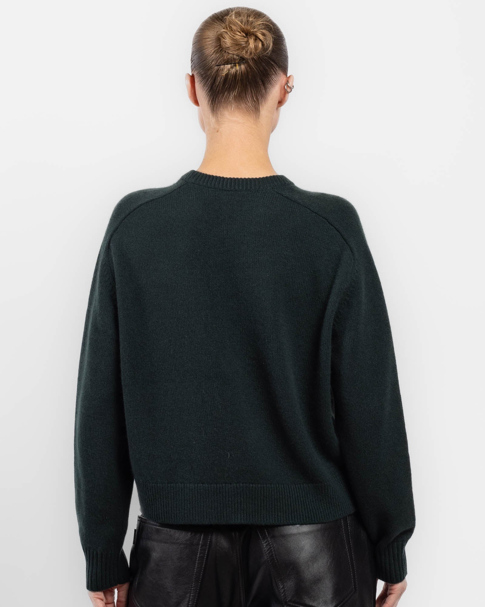 Crop Crewneck Sweater