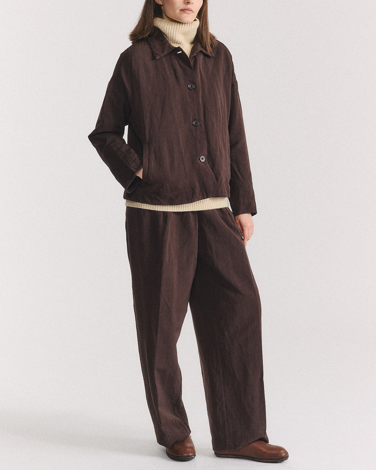 Coco Pant - Dry Wool