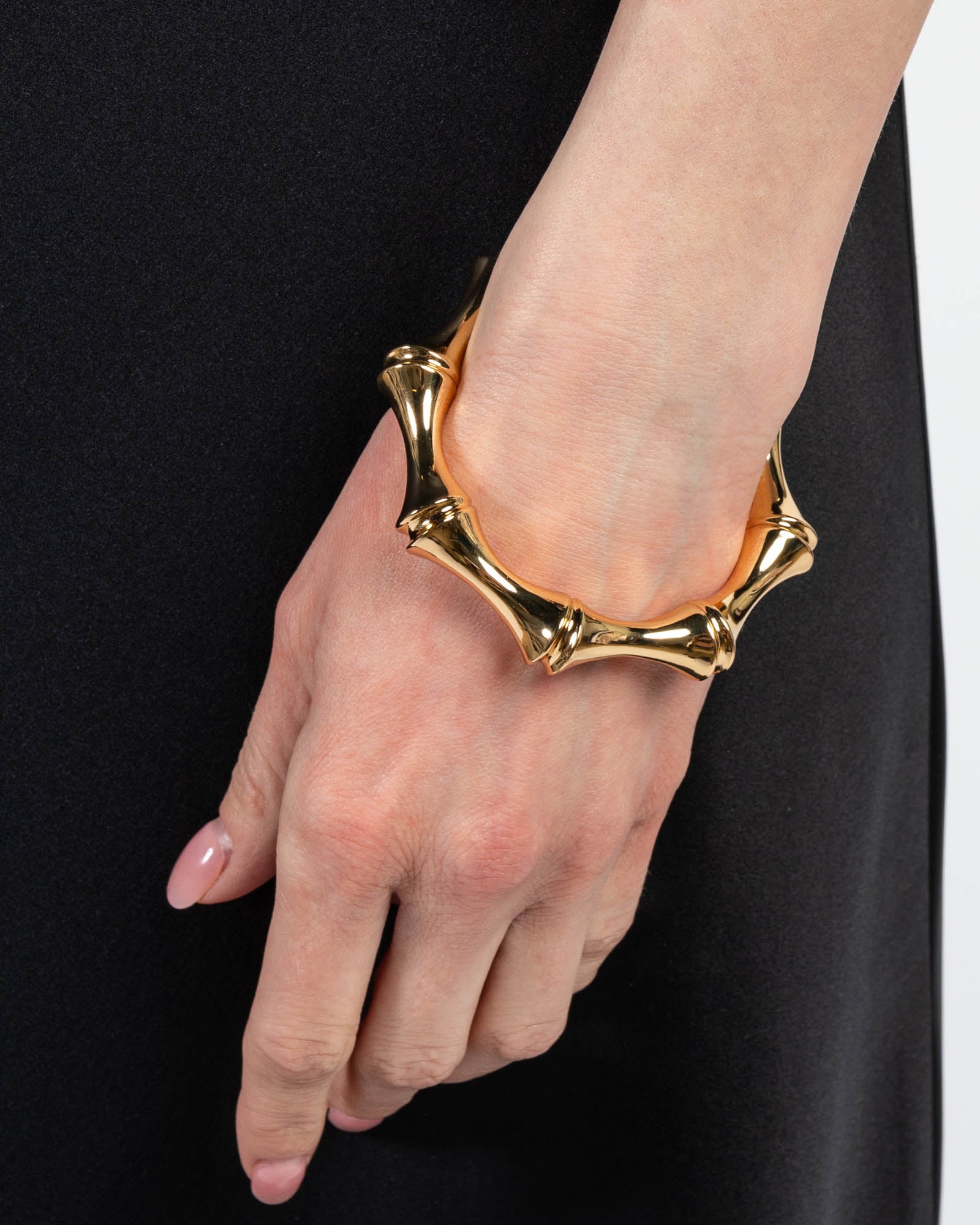 Grand bracelet jonc en bambou
