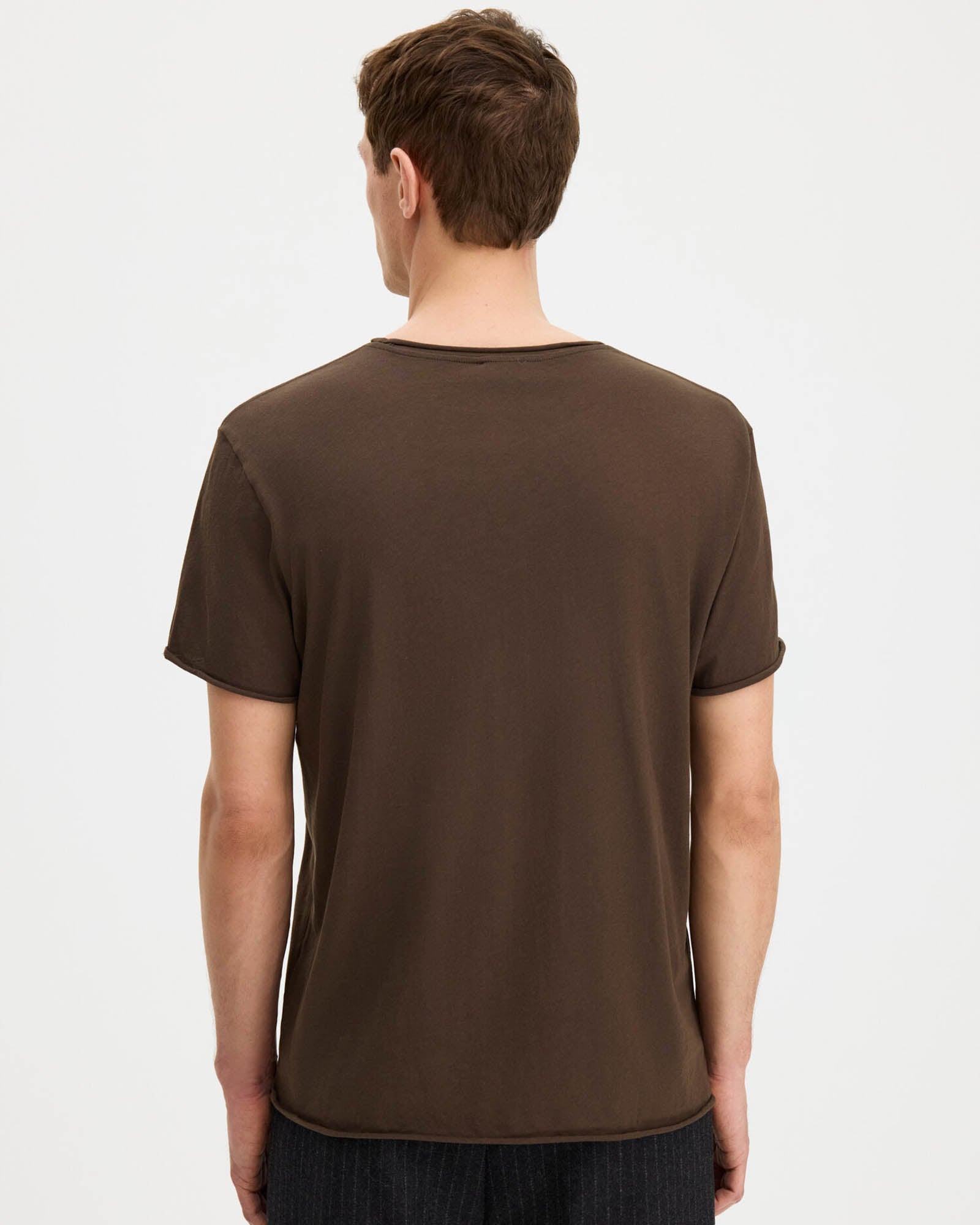 Roll Neck Short Sleeve Tee