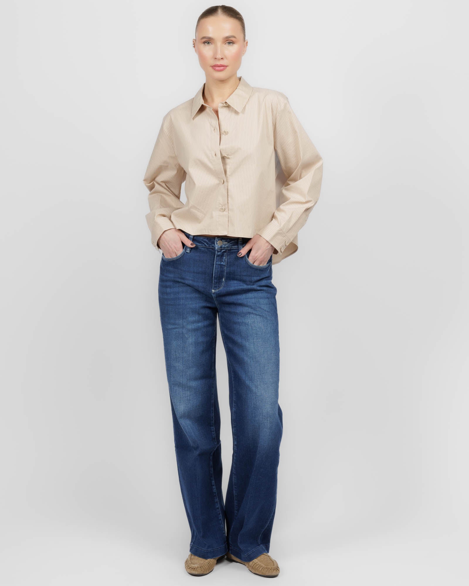 Scottie High-Rise Wide Leg Jean