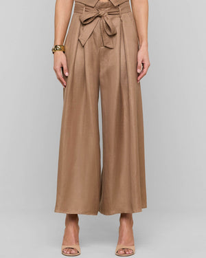 Lowen Linen-Blend Pant