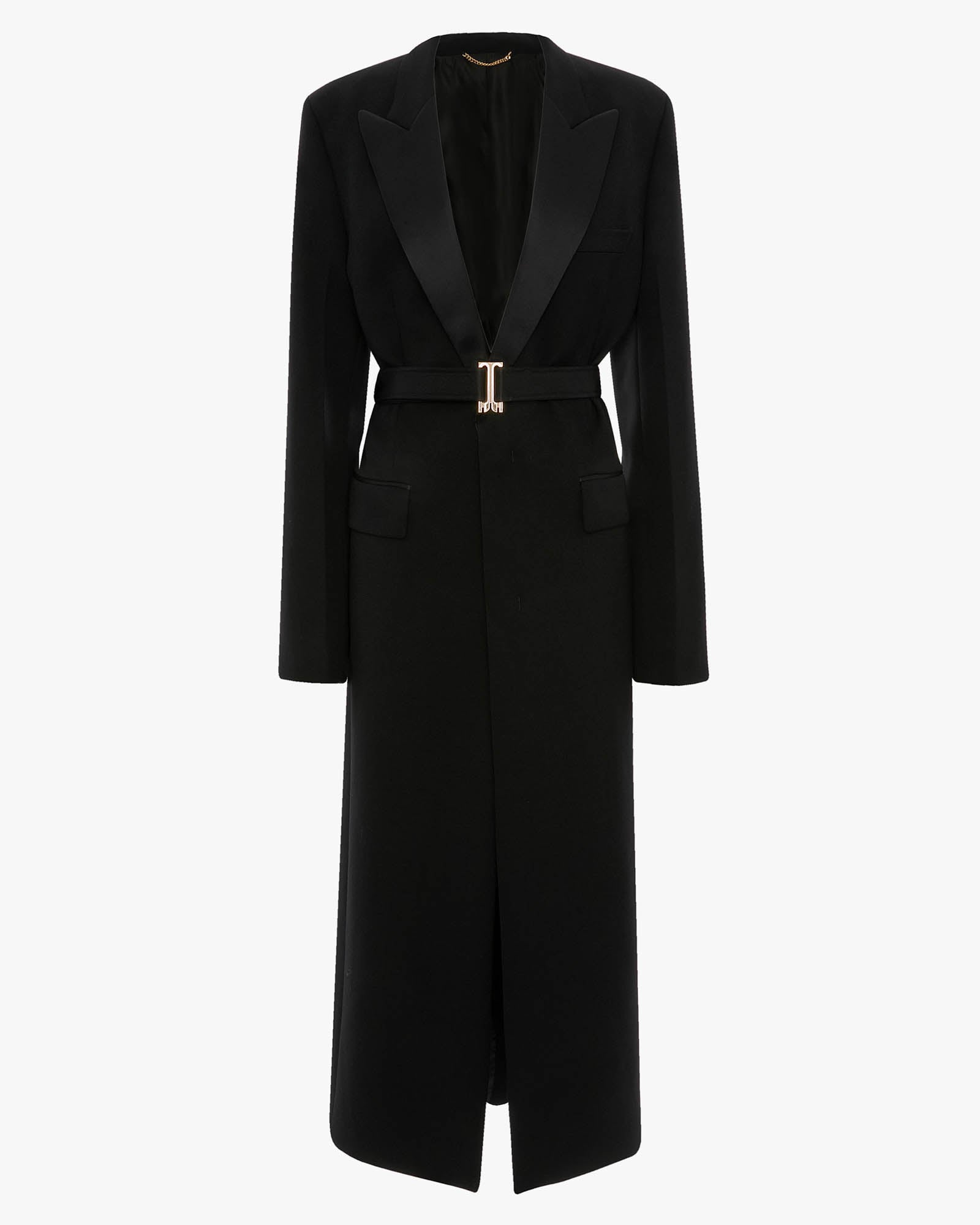 Manteau tailleur ceinturé