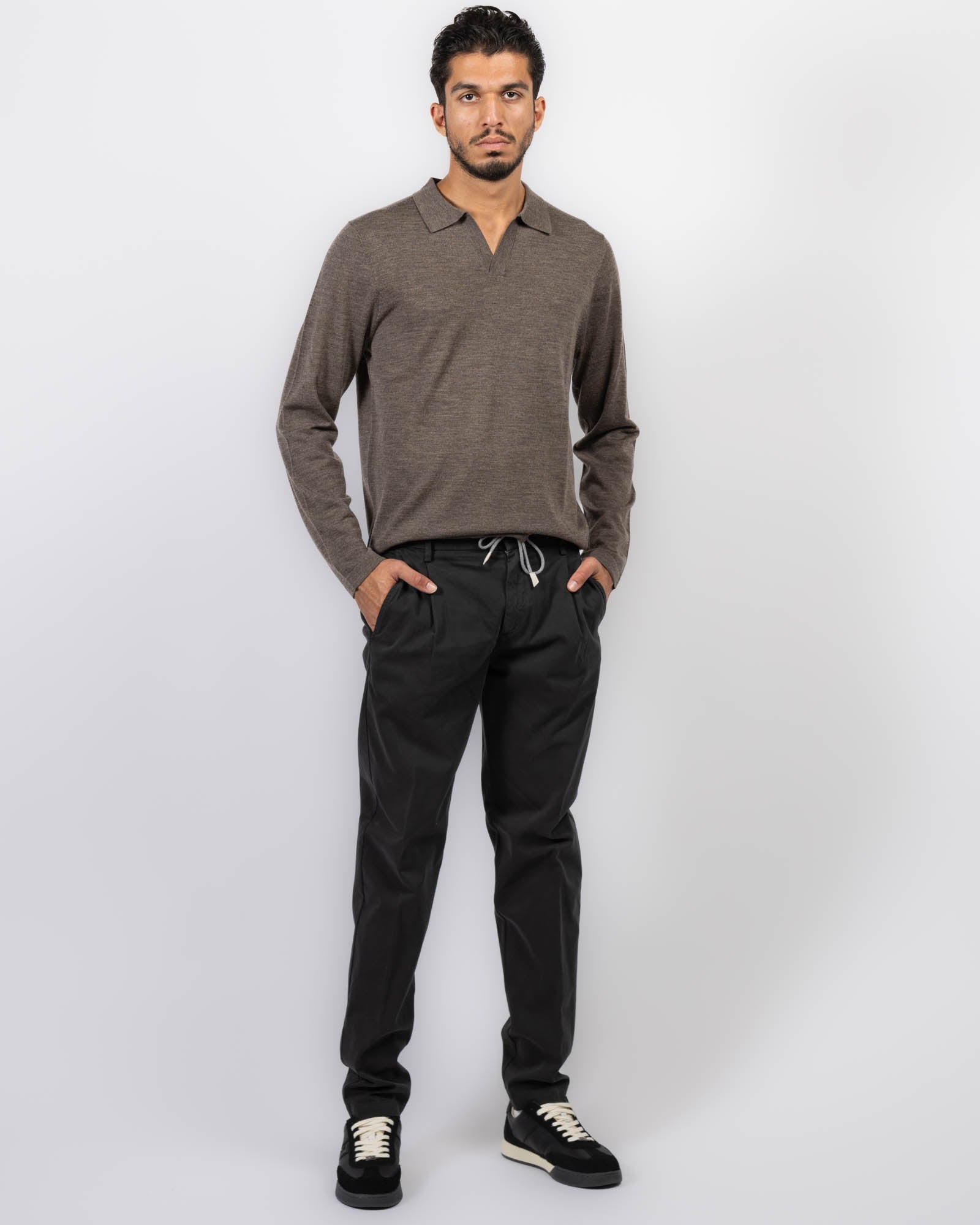 Pantalon à cordon