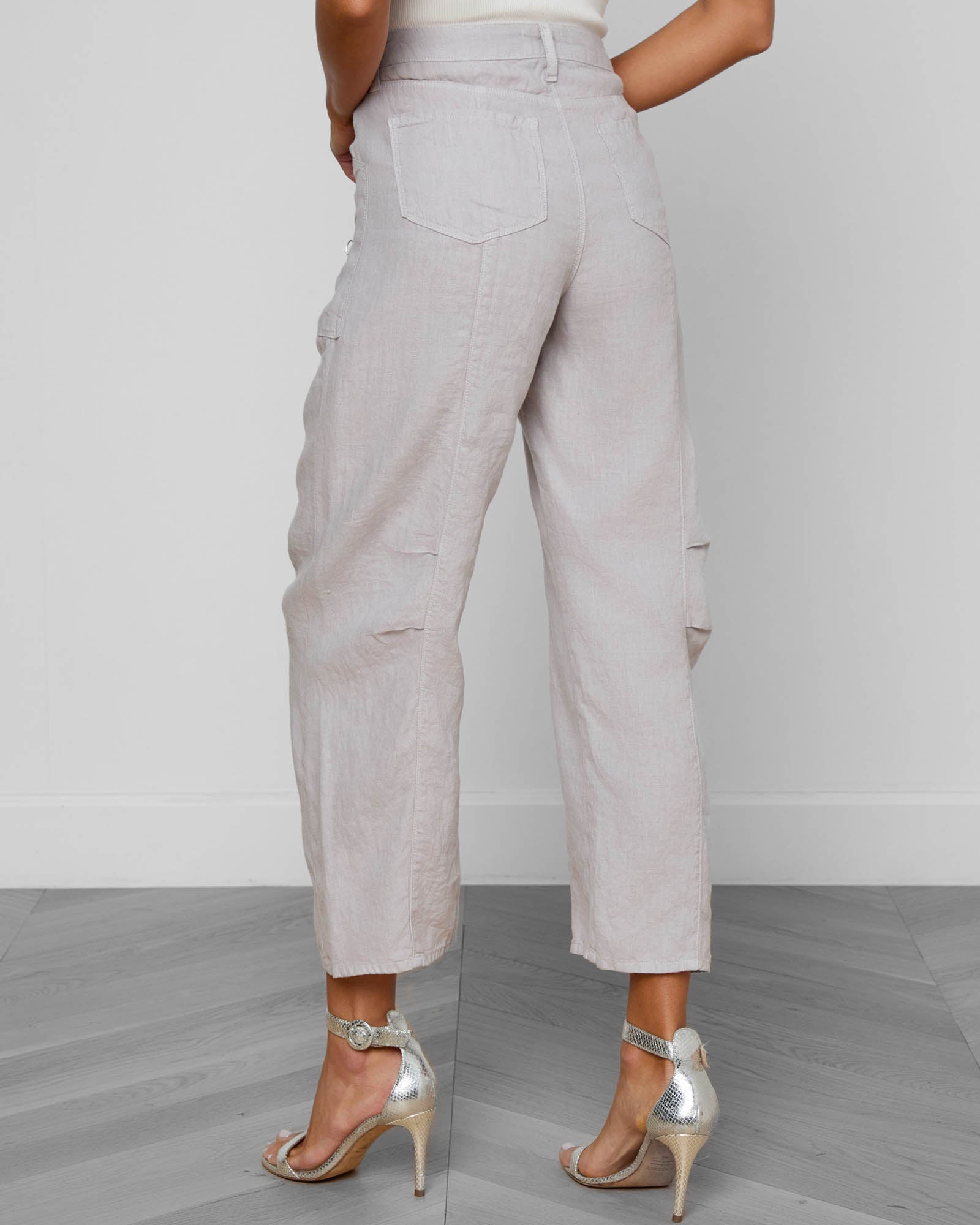 Cody Cropped Linen Pant