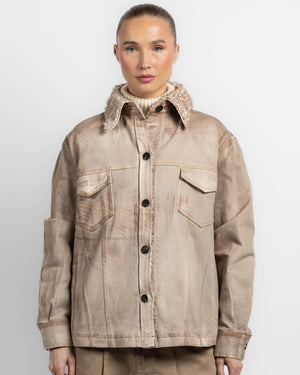Chemise en jean veste