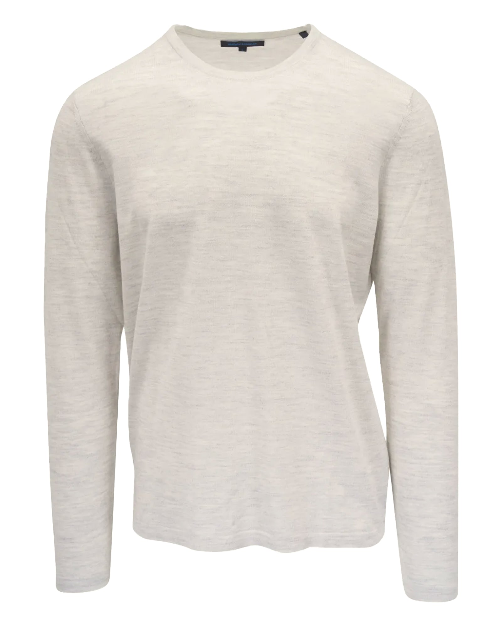 Pull ras du cou en coton cupro