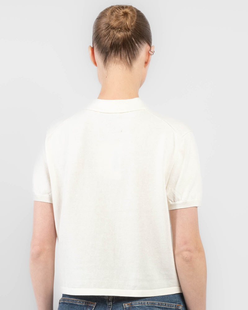 Cotton Polo Top