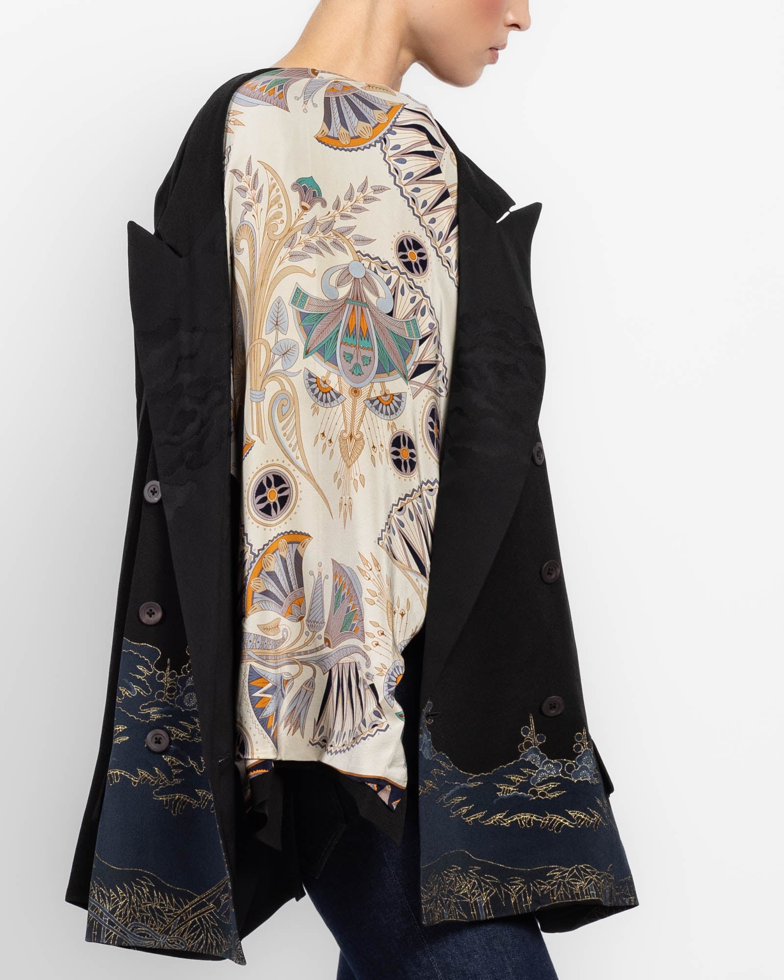 Veste croisée oversize