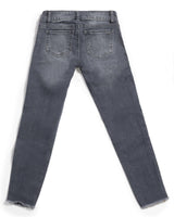 Frayed Hem Skinny Jeans