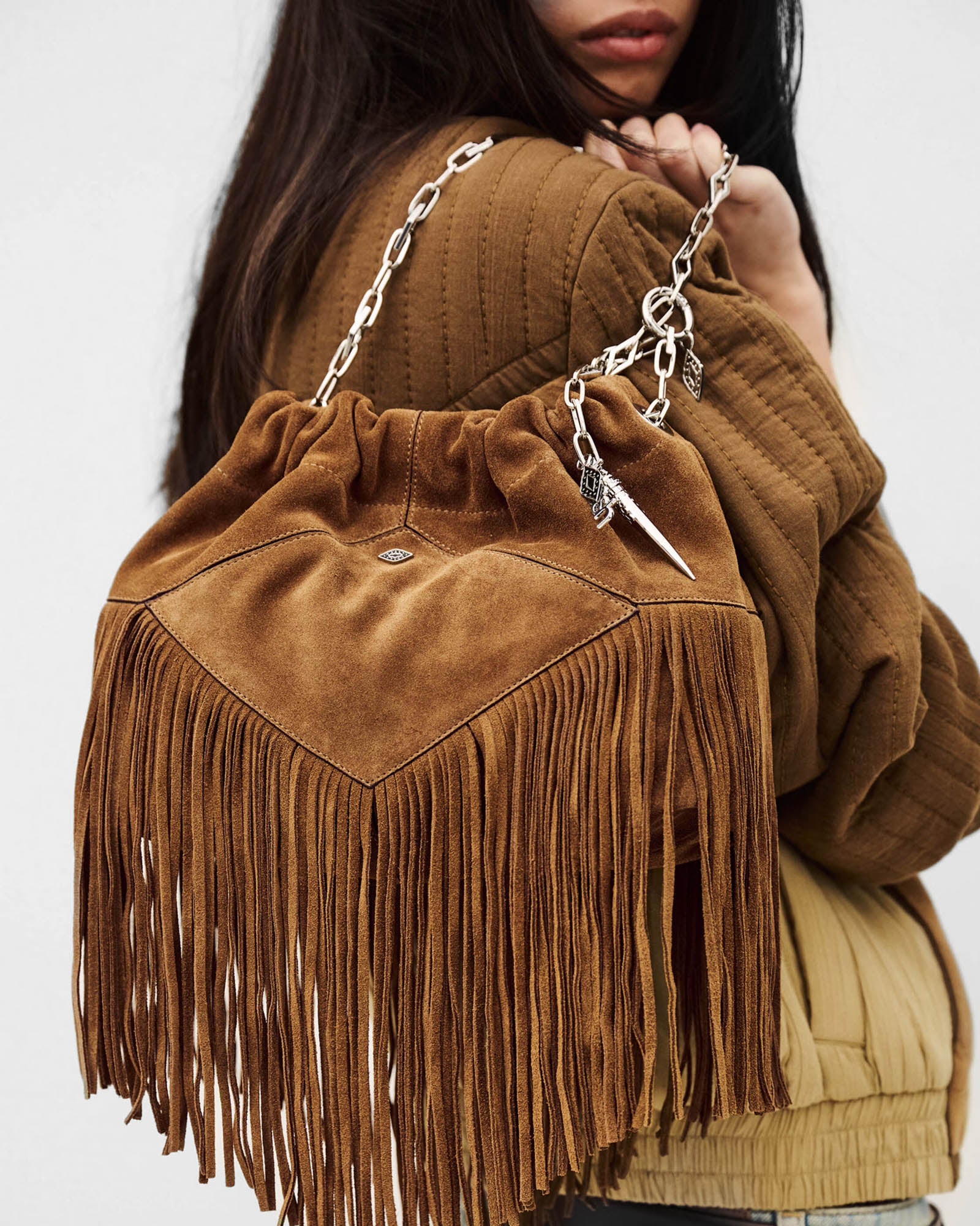 Mini June Fringe Tote