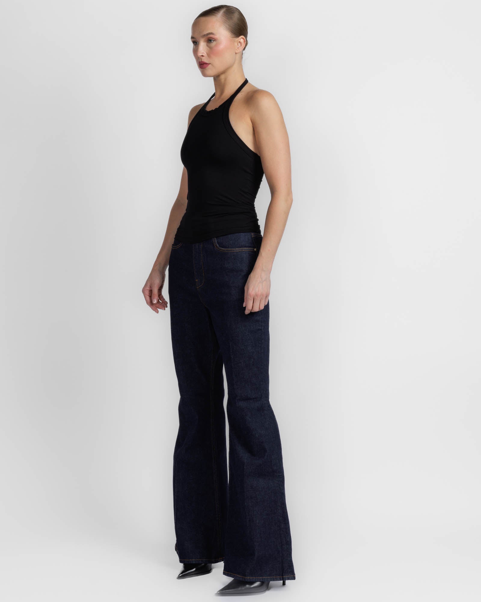 Midnight Halter Tank