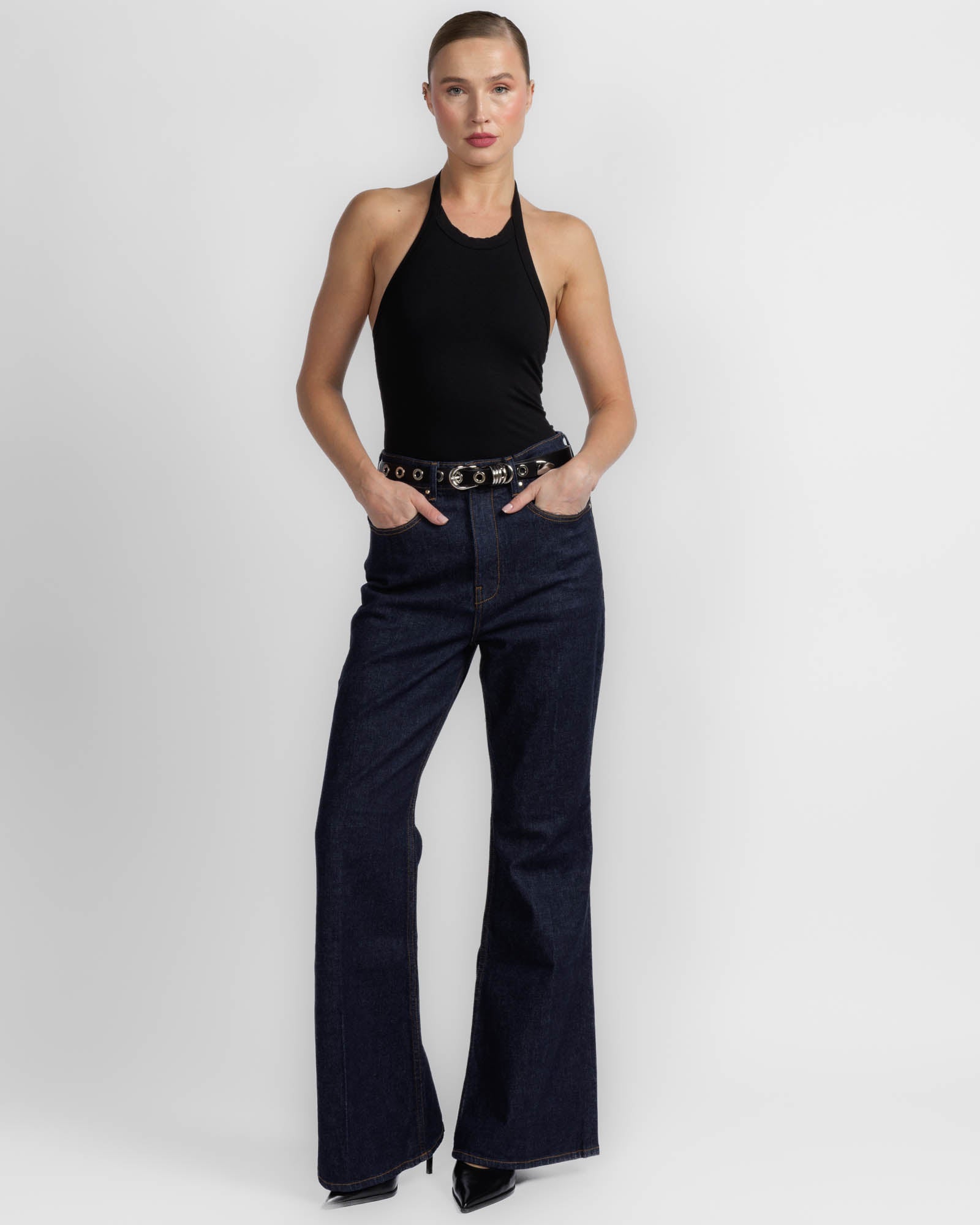 Midnight Halter Tank
