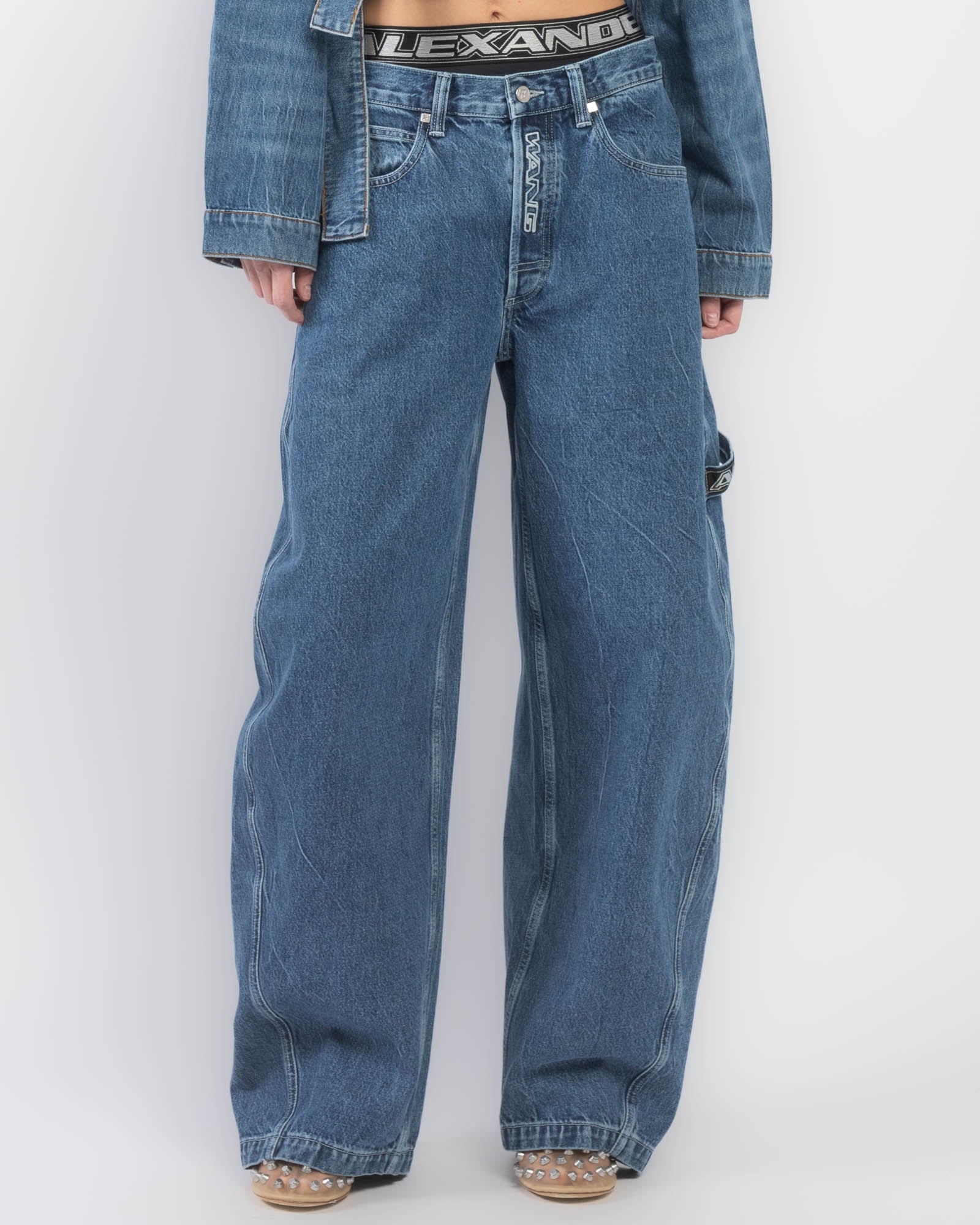 Underwear Waist Round Jeans