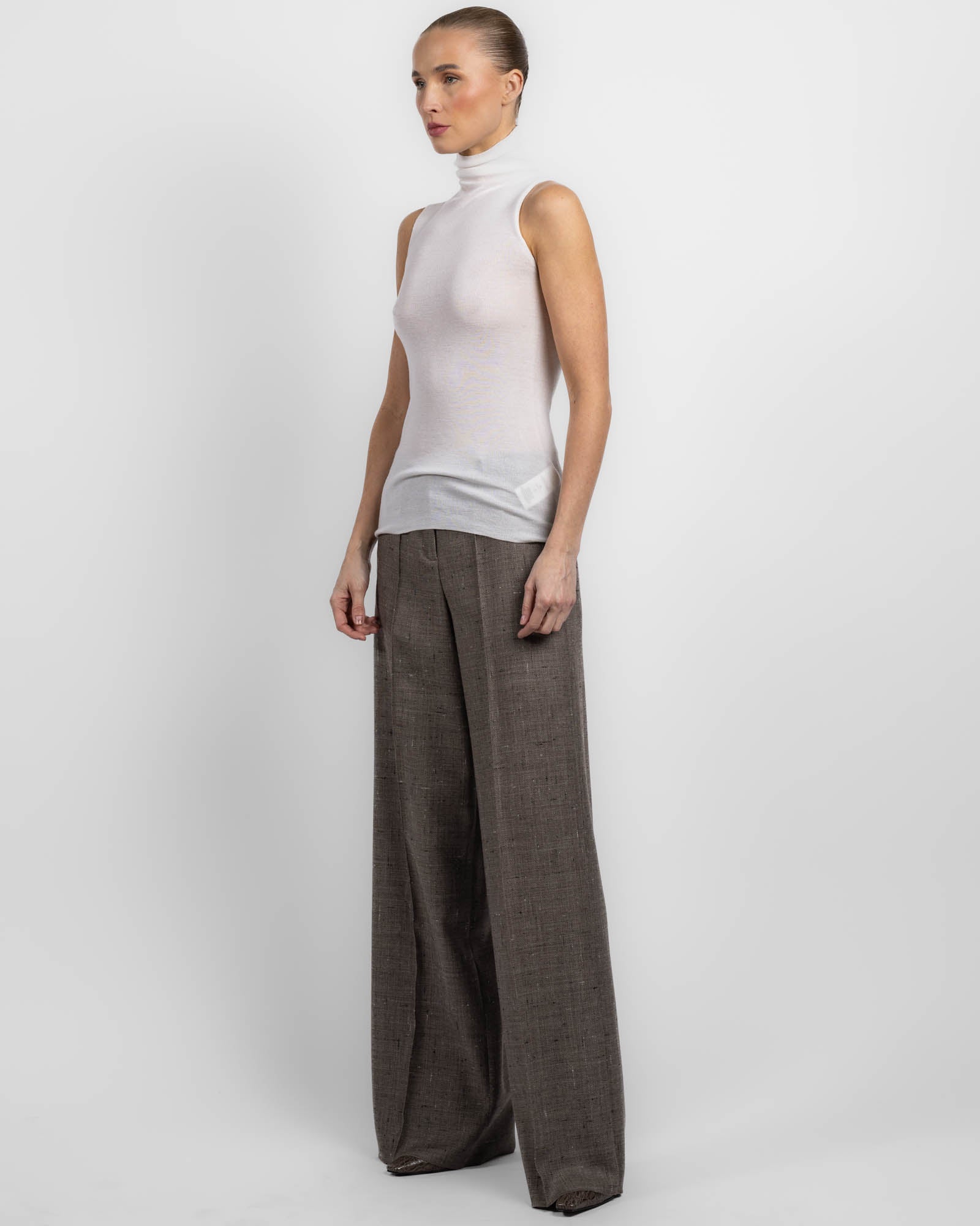 Sleeveless Shirt Top